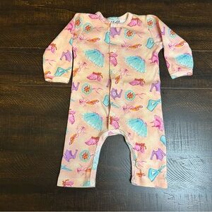 Vintage Colorful Kids One Piece Pajama